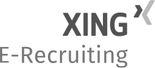 Logo von XING E-Recruiting. Sponsor der Deutschen Employer Branding Akademie und des einzigen universitären Zertikatskurses zum Employer Brand Manager.